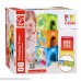 Hape Deluxe 9-Piece Playful Friends Nesting and Stacking Toy Blocks B01MT8SFLM
